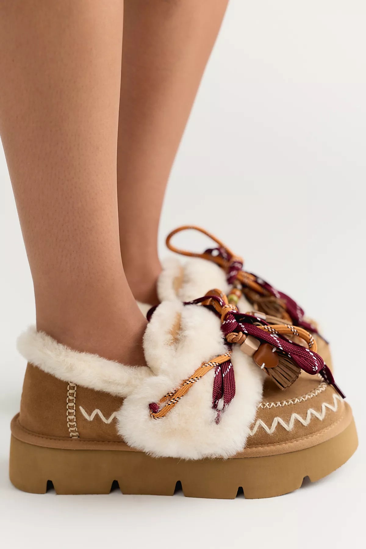 Iceland Shearling Moccasins