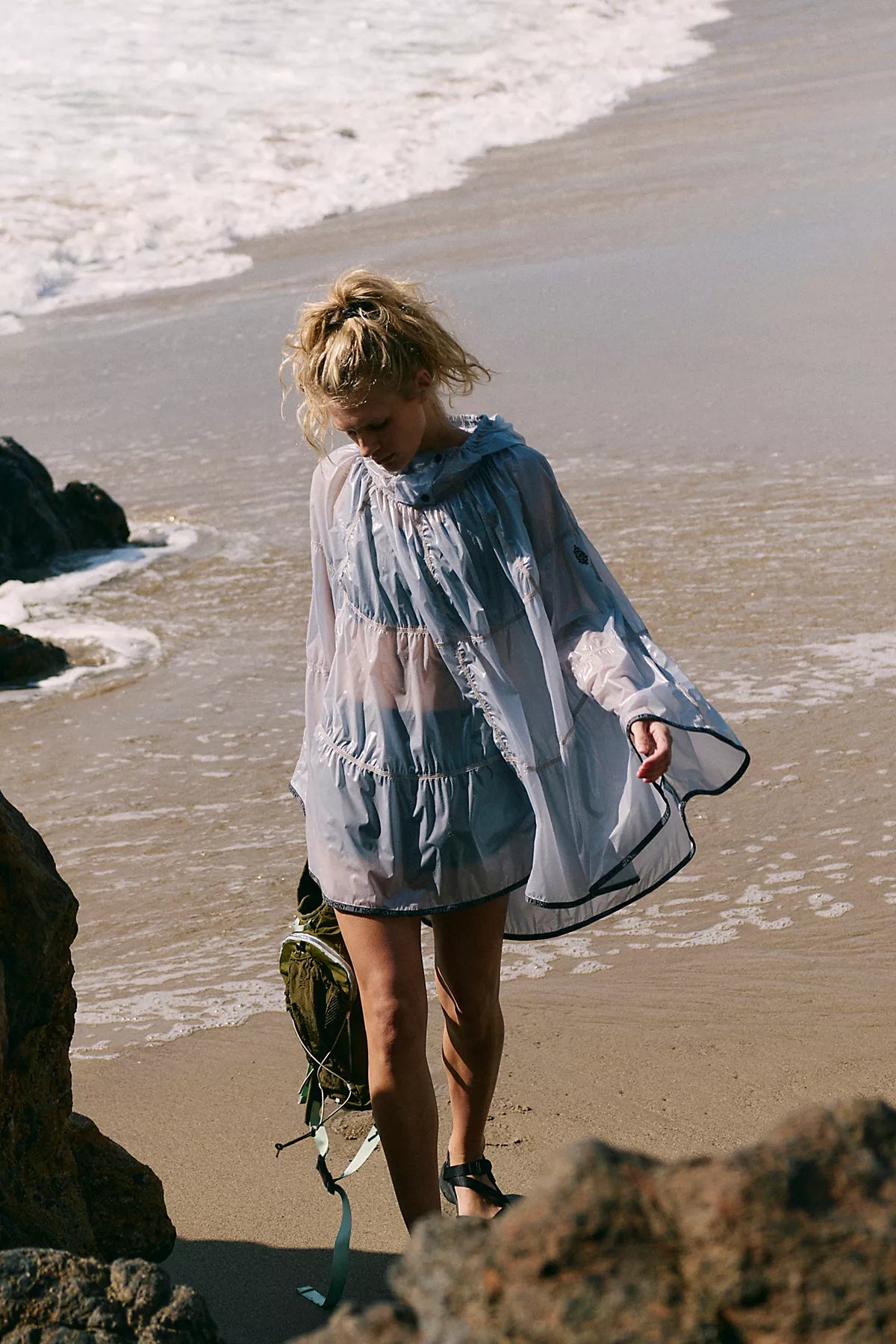 Rain Drop Packable Poncho