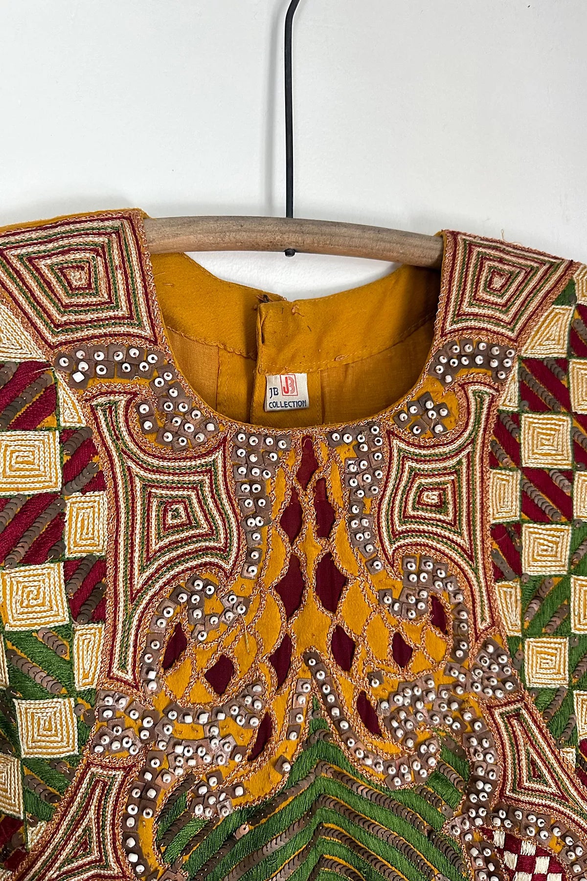 Vintage Beaded & Embroidered Blouse Selected by Grievous Angel Vintage