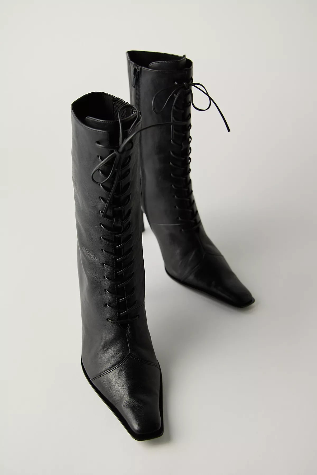 Sweet Talker Lace-Up Boots