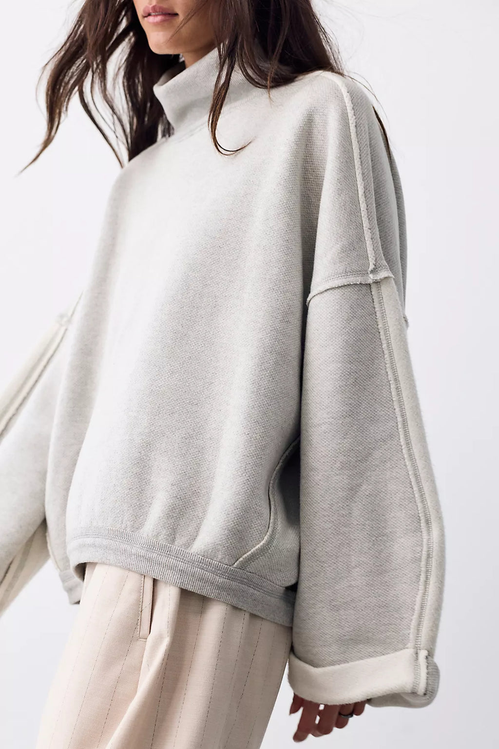 We The Free Mod In This Funnel-Neck Pullover