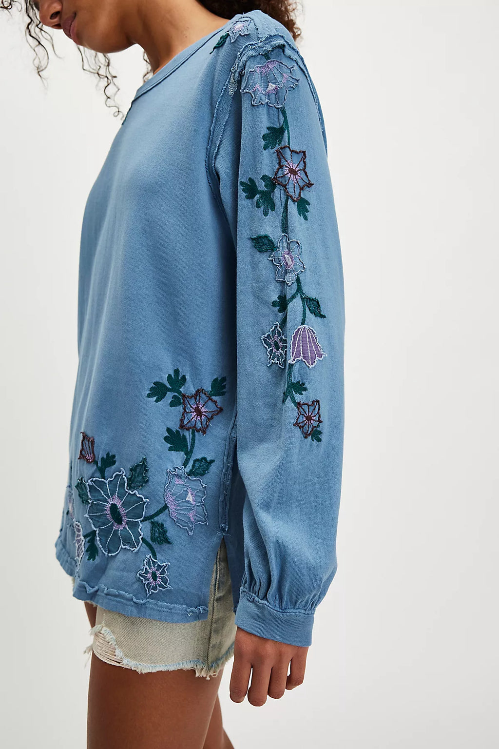 Violet Vines Long Sleeve