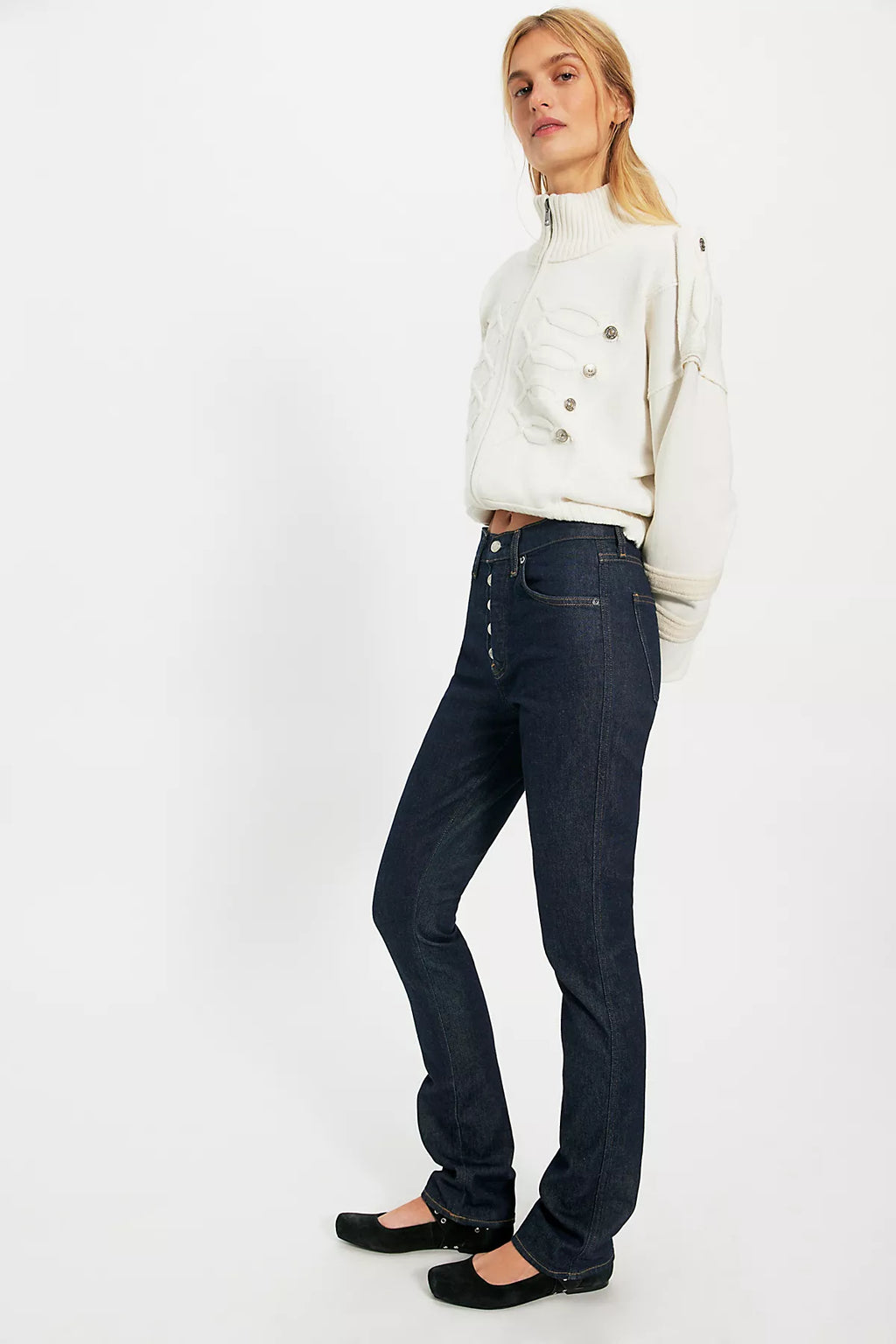AGOLDE Jetta Stacked Skinny Jeans