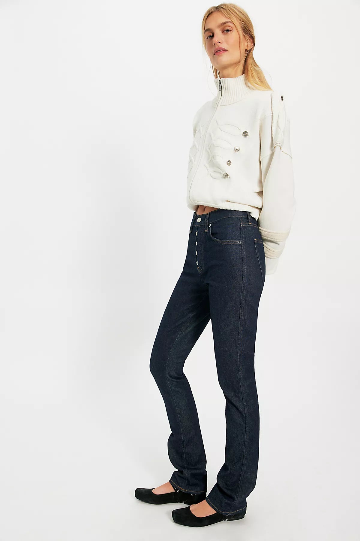 AGOLDE Jetta Stacked Skinny Jeans