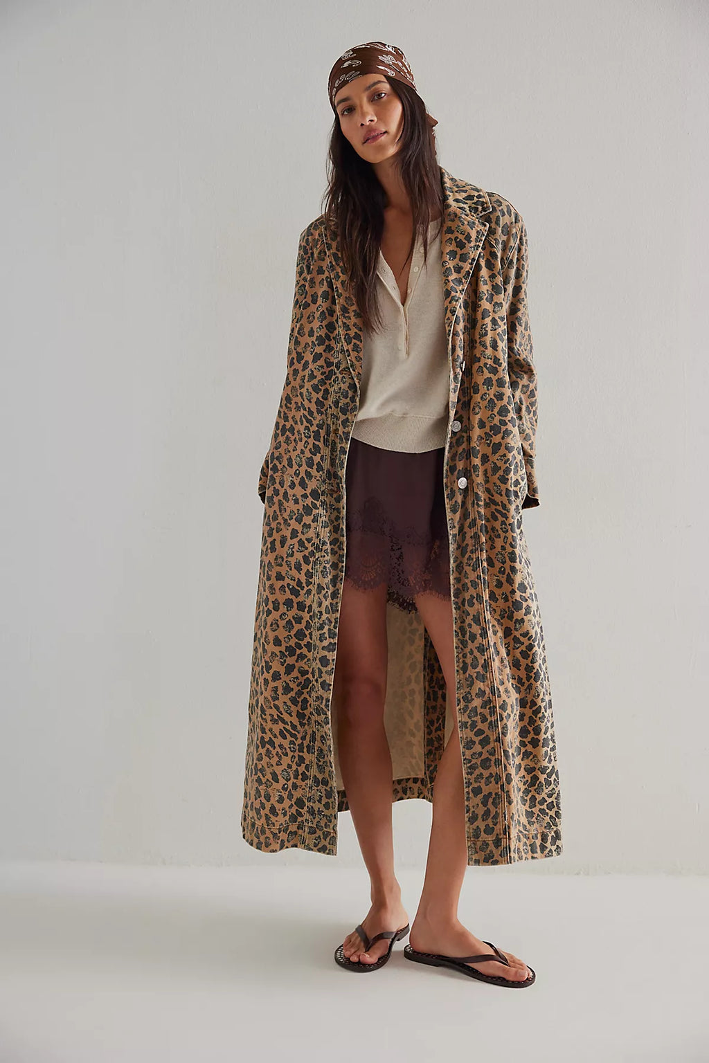 We The Free Monique Denim Duster