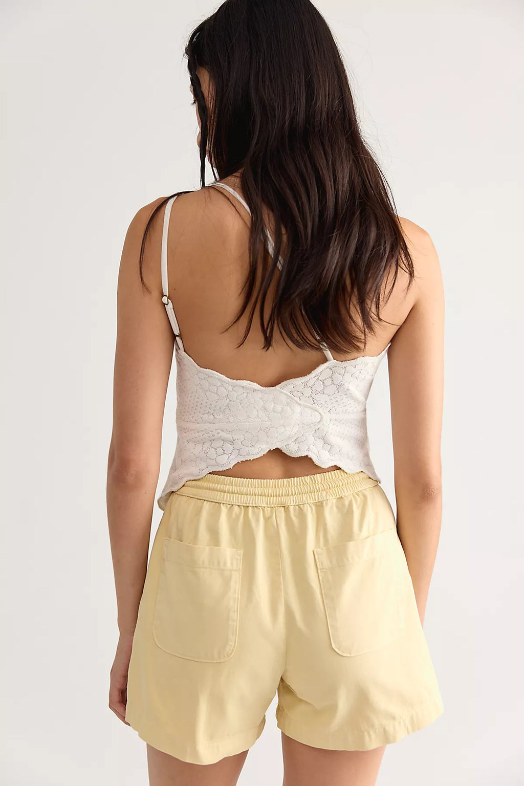 DONNI. Chino Drawstring Shorts