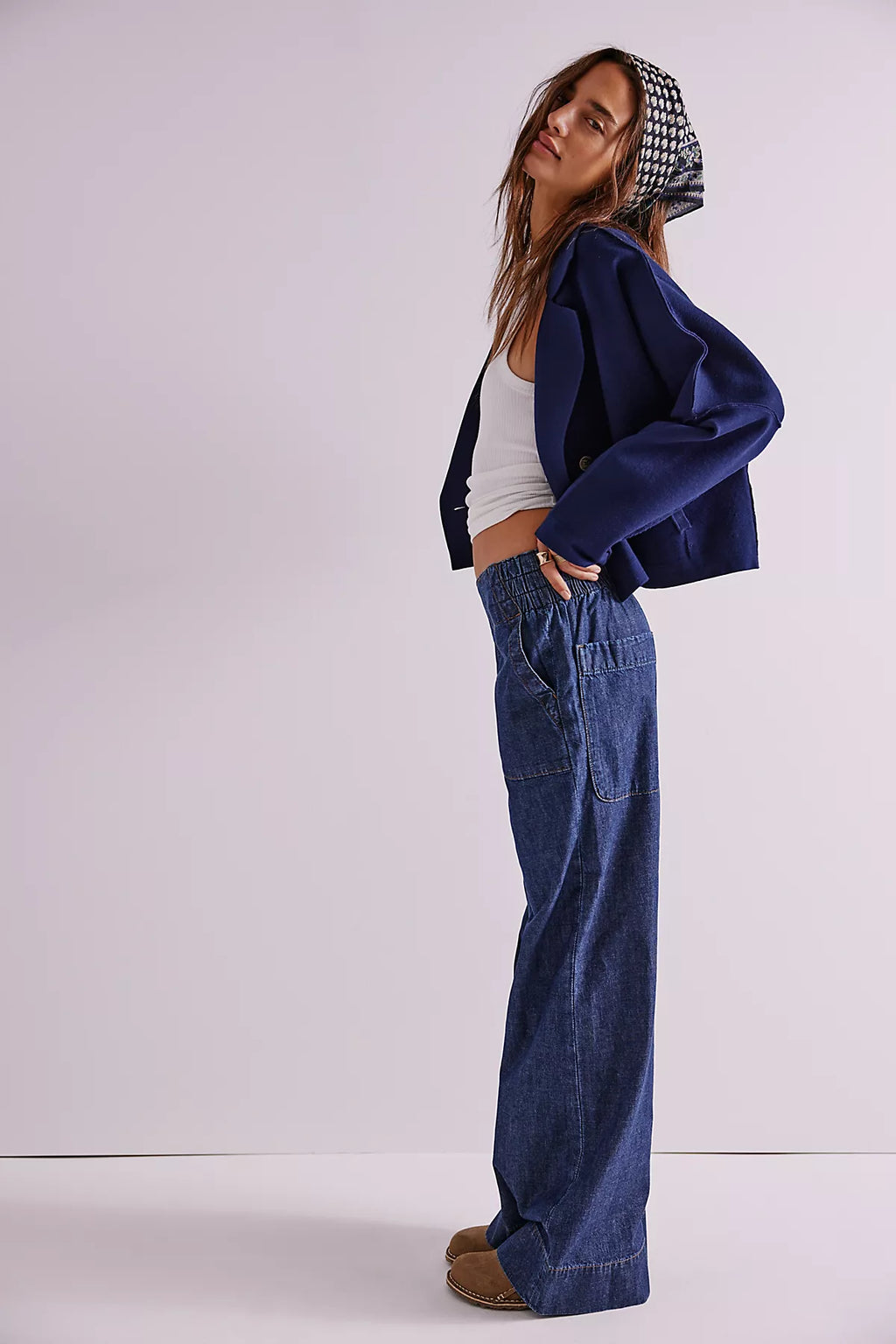 We The Free Breezy Denim Pull-On Jeans