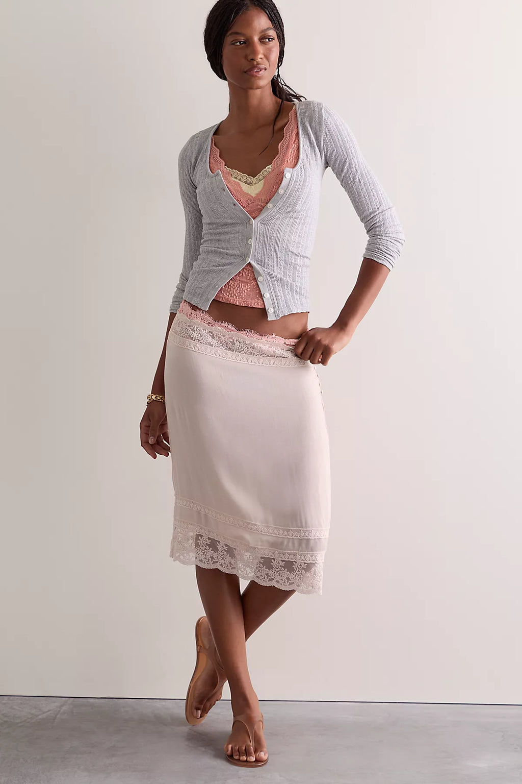 So Soft Pointelle Cardi