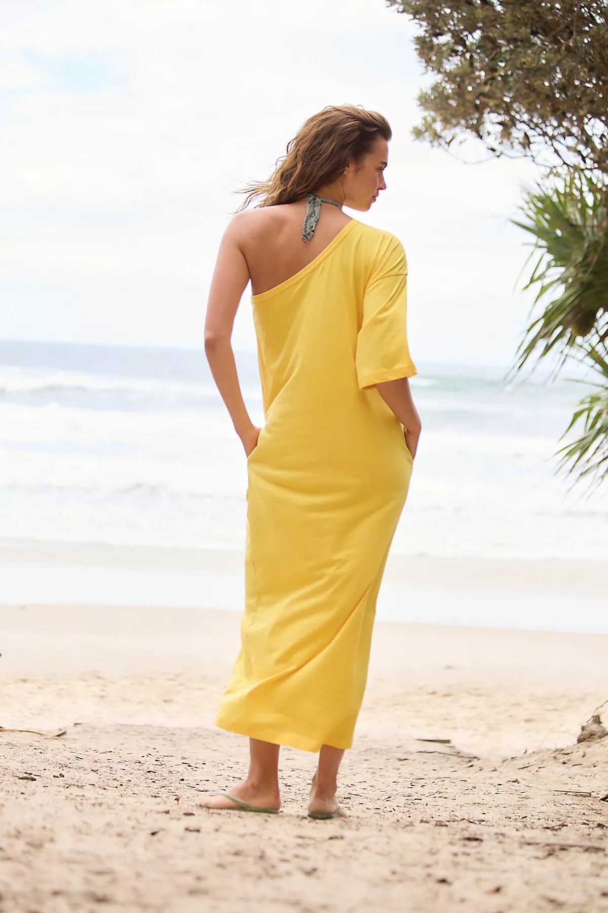 Saltaire Cotton-Jersey Maxi Dress
