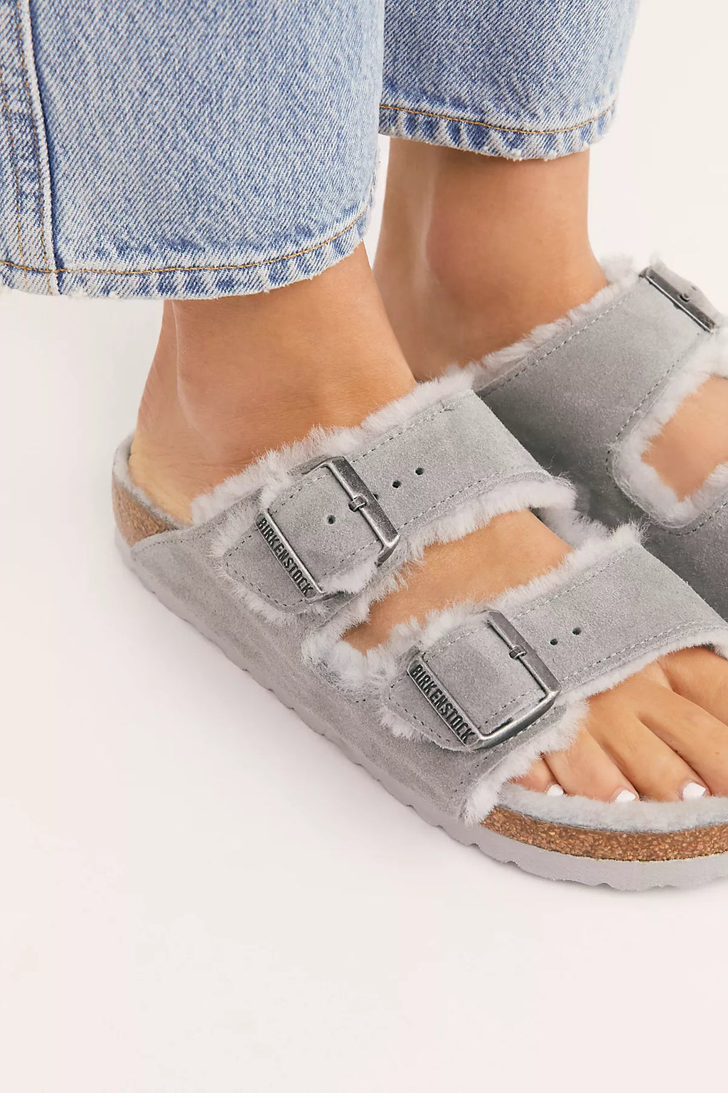 Birkenstock Arizona Shearling Sandals