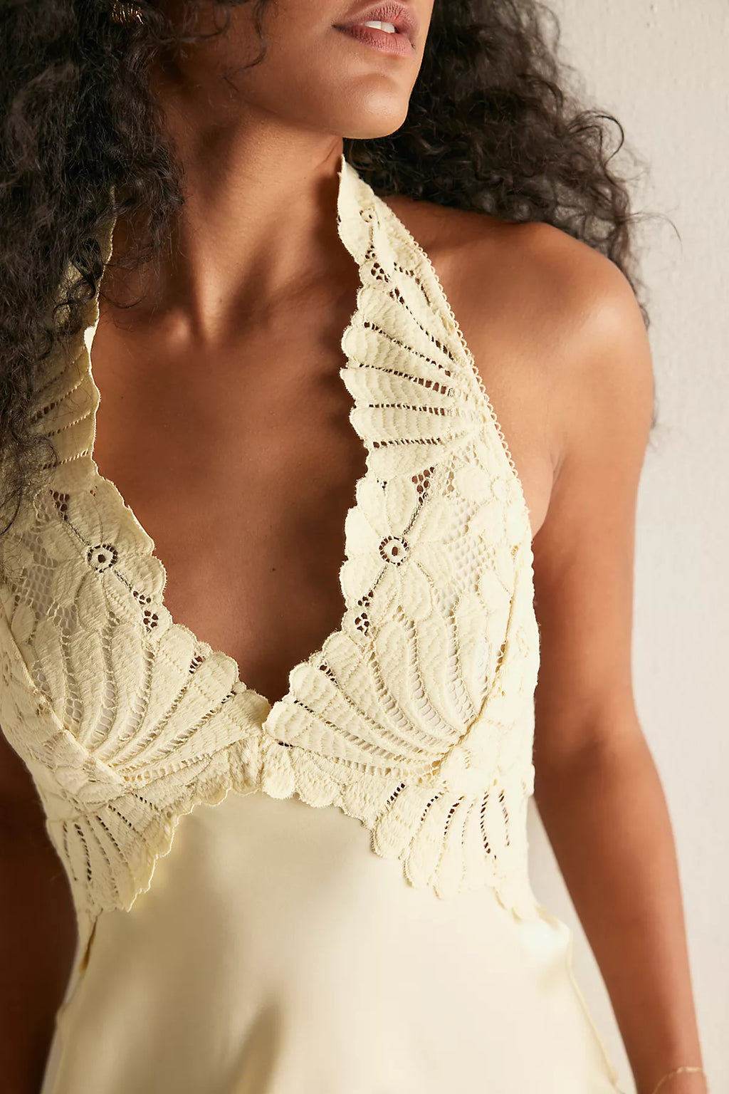 Petal Party Midi Slip Dress