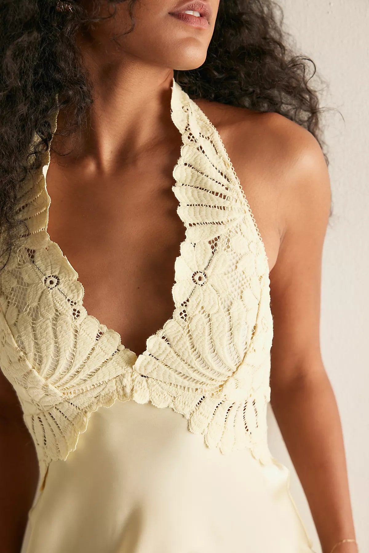 Petal Party Midi Slip Dress