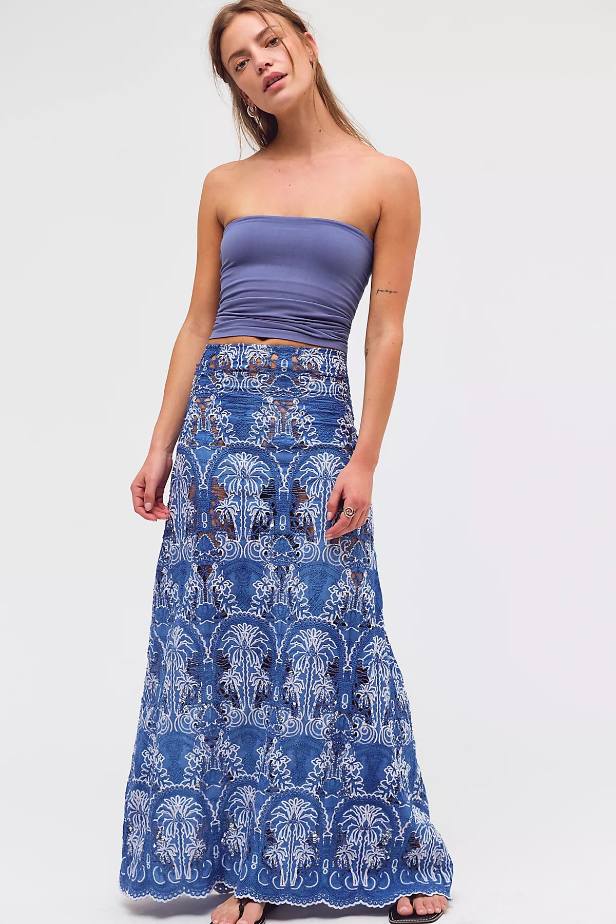 The Farra Fina Dyed Skirt