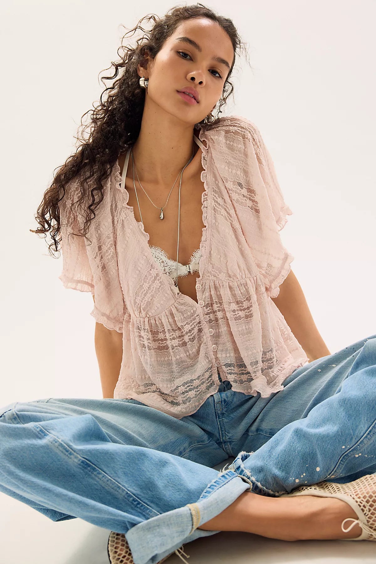 In Your Dreams Lace Top
