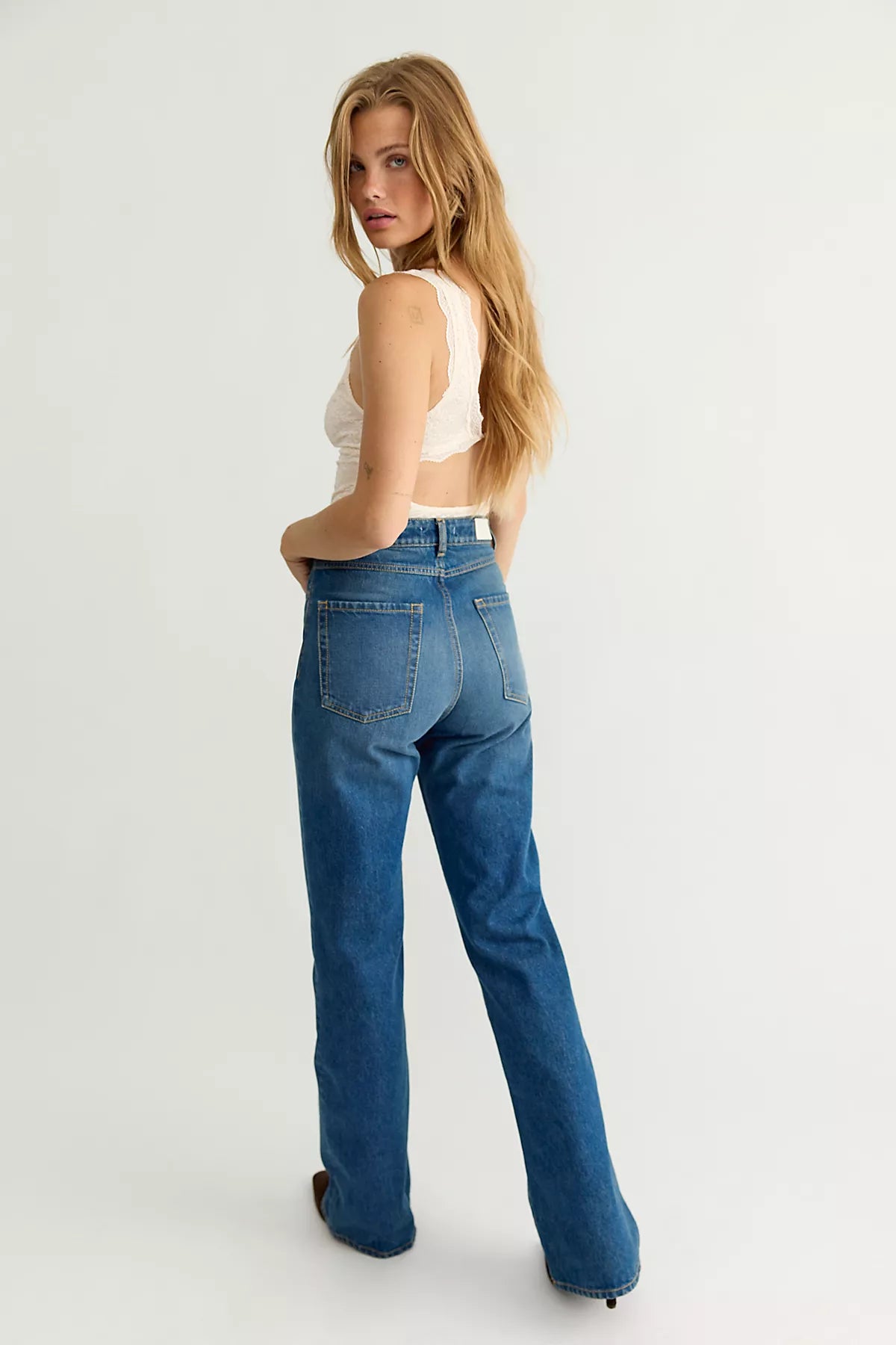 Icon Denim High-RIse Bootcut Jeans