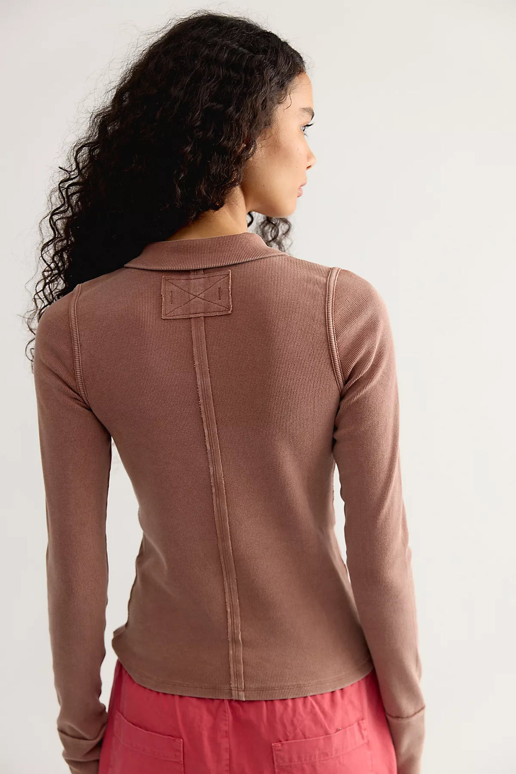 We The Free Lake Solid Henley