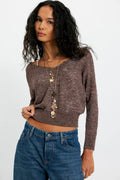 Soft Focus Fine Gauge Linen Pullover
