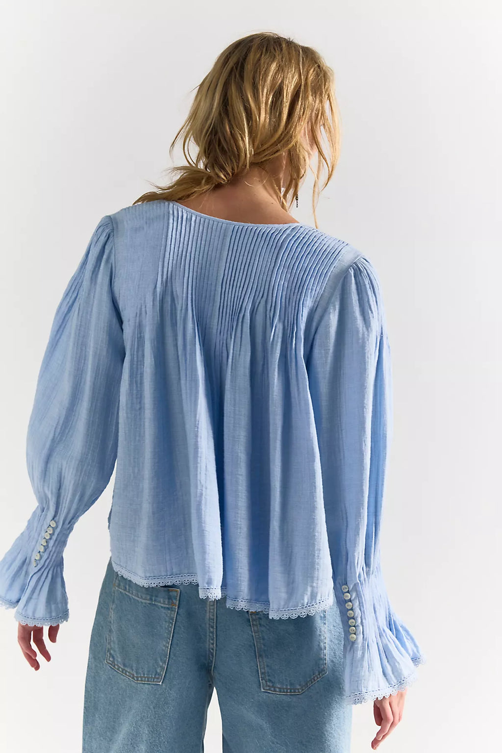 Thousand Pintucks Blouse