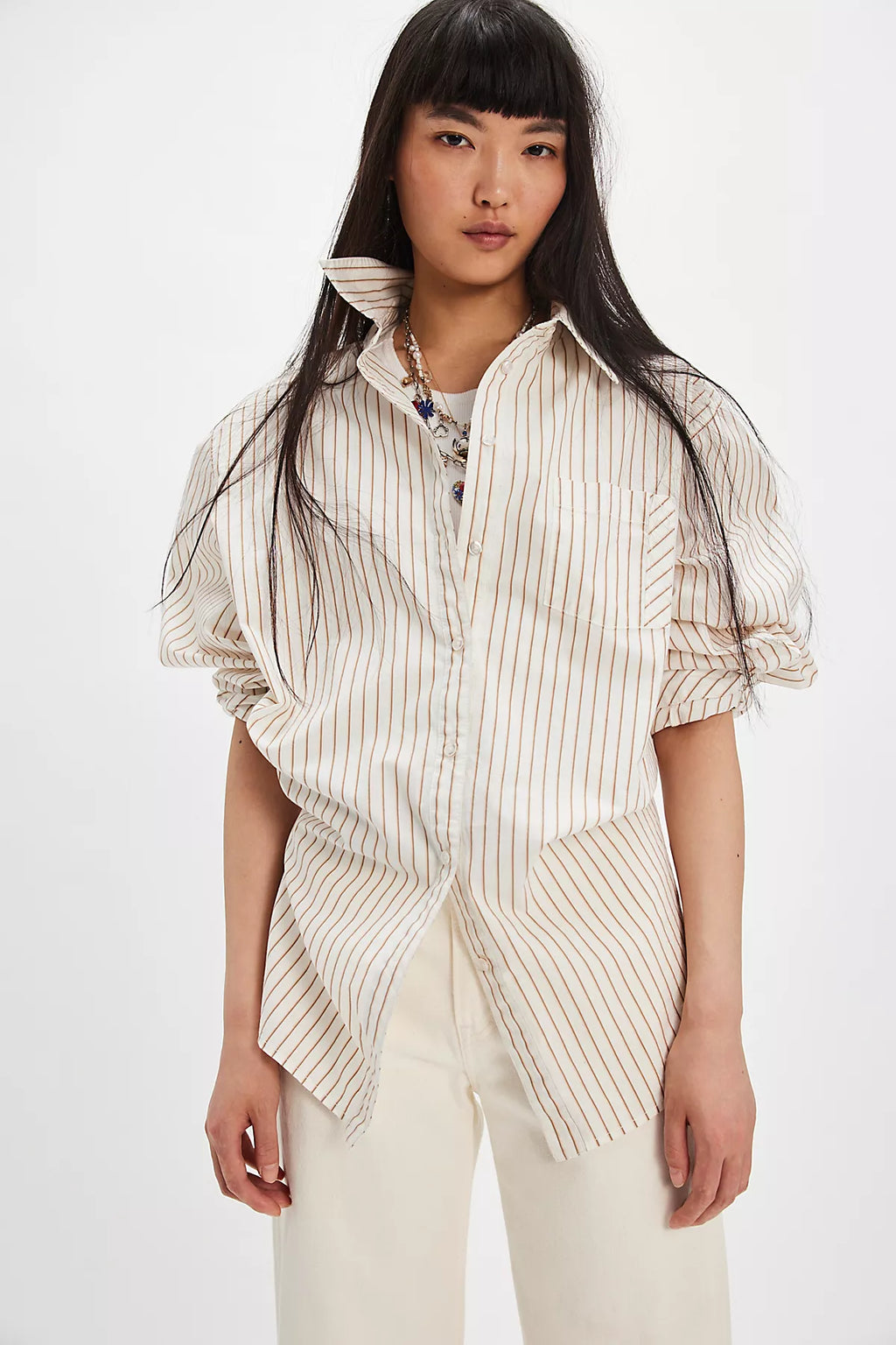 Sabine Striped Articulated Shirt