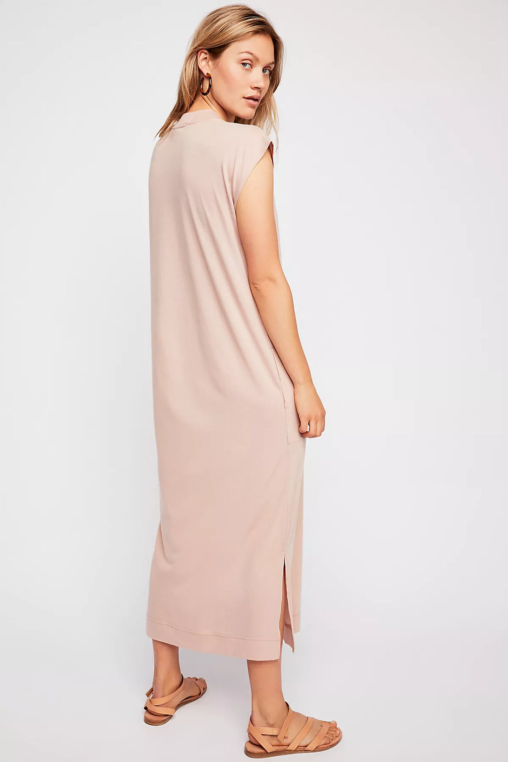 All Day Long Midi T-Shirt Dress