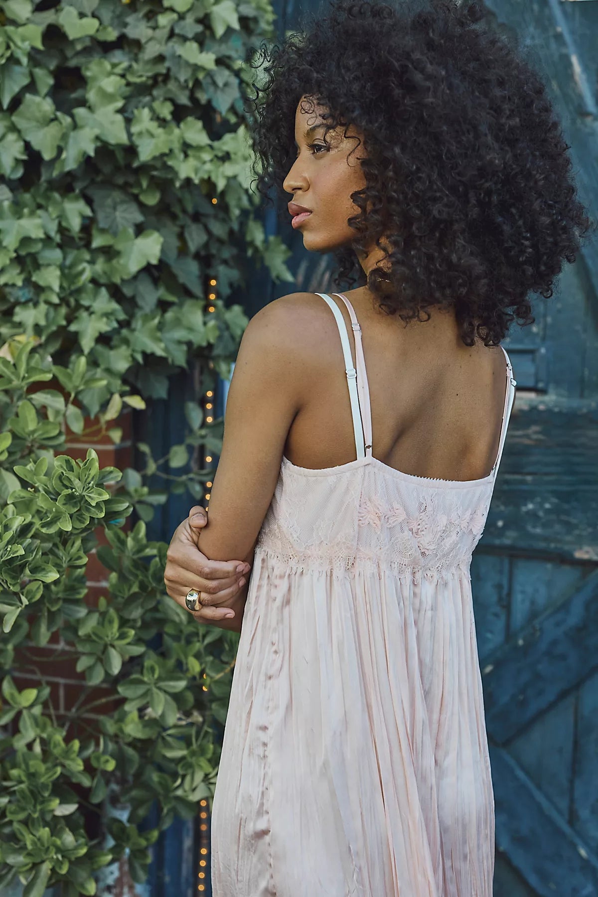Table for Two Midi Slip Dress