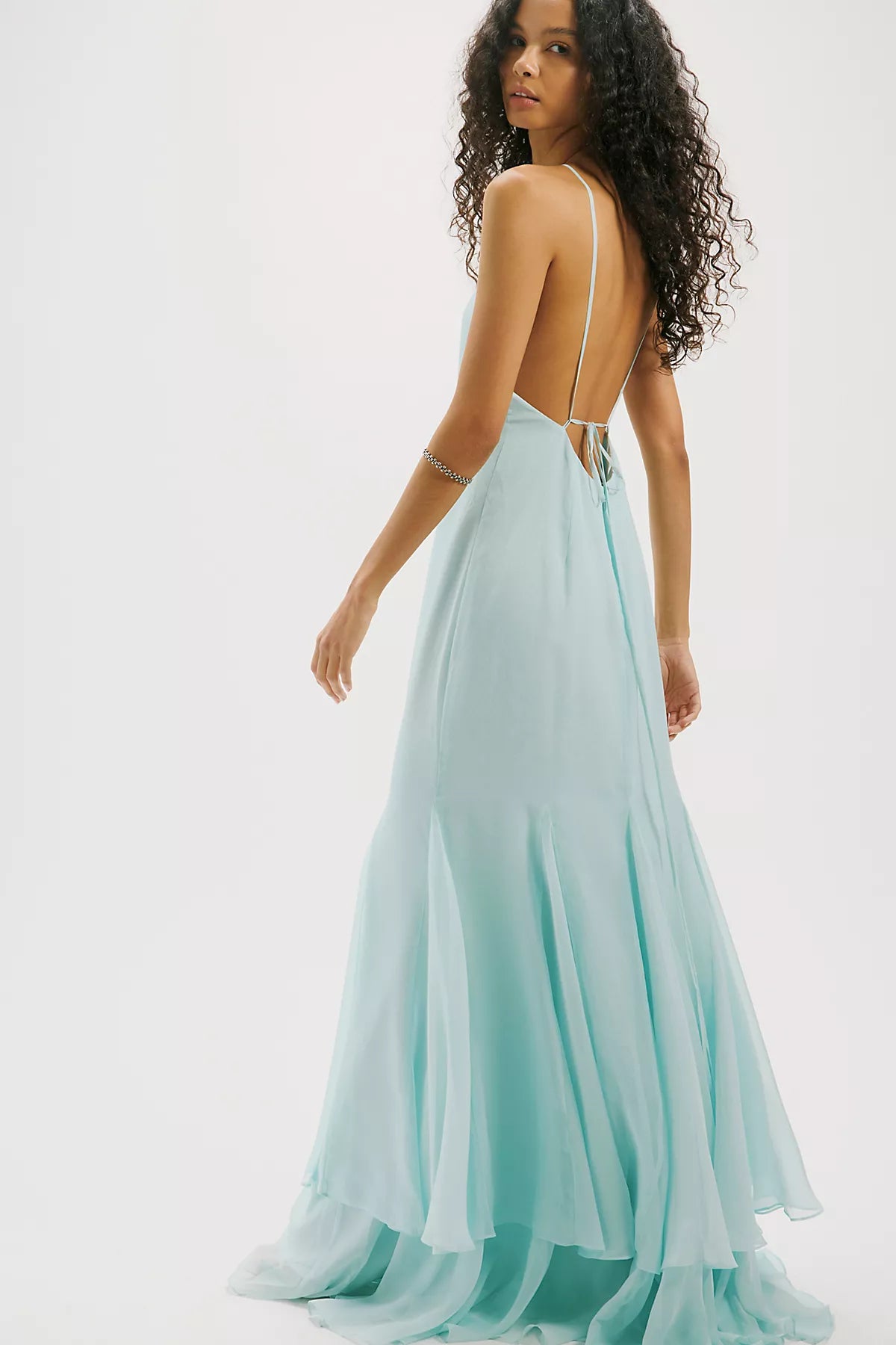 Retrofete Lirael Chiffon Maxi Dress