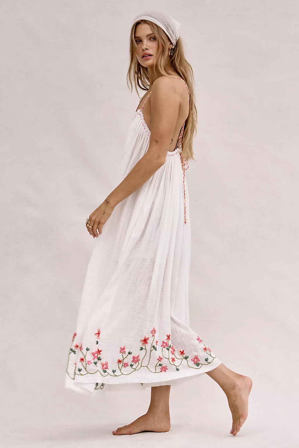 Raffia Blooms Jumpsuit