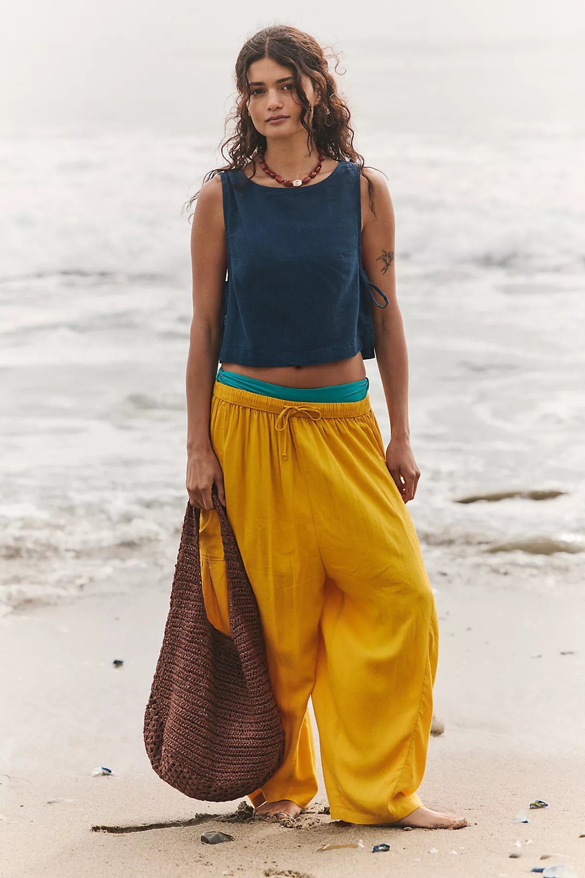 Nora Cotton-Linen Top