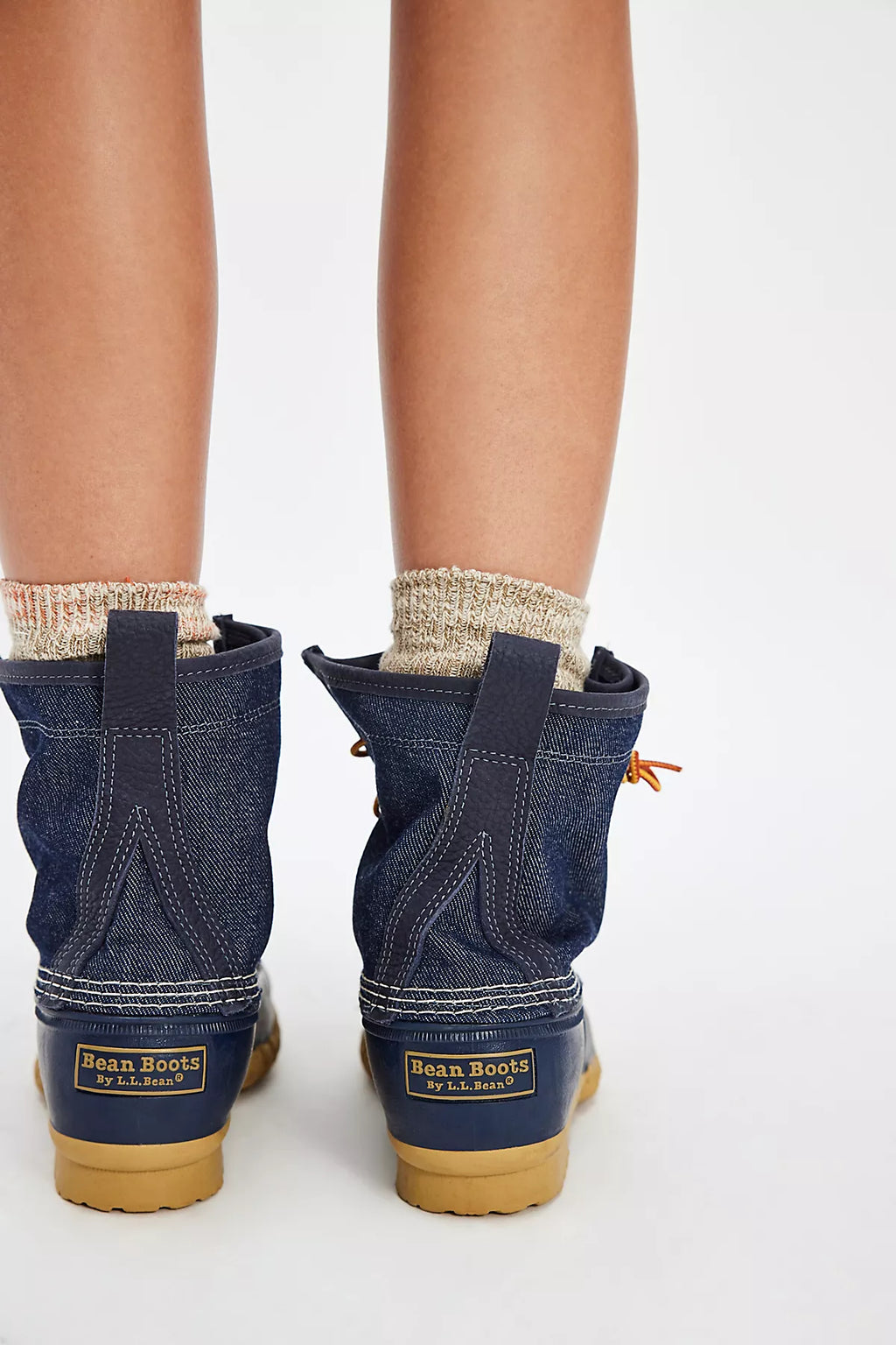 L.L.Bean Boots, 8" Denim Insulated