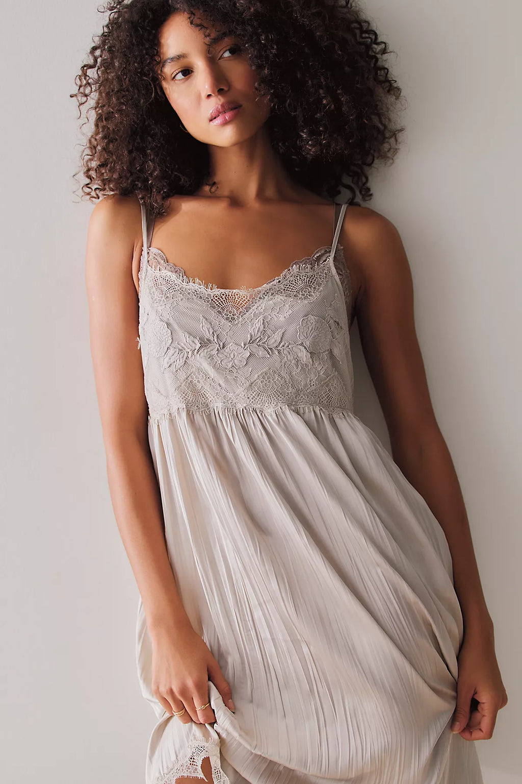 Table for Two Midi Slip Dress