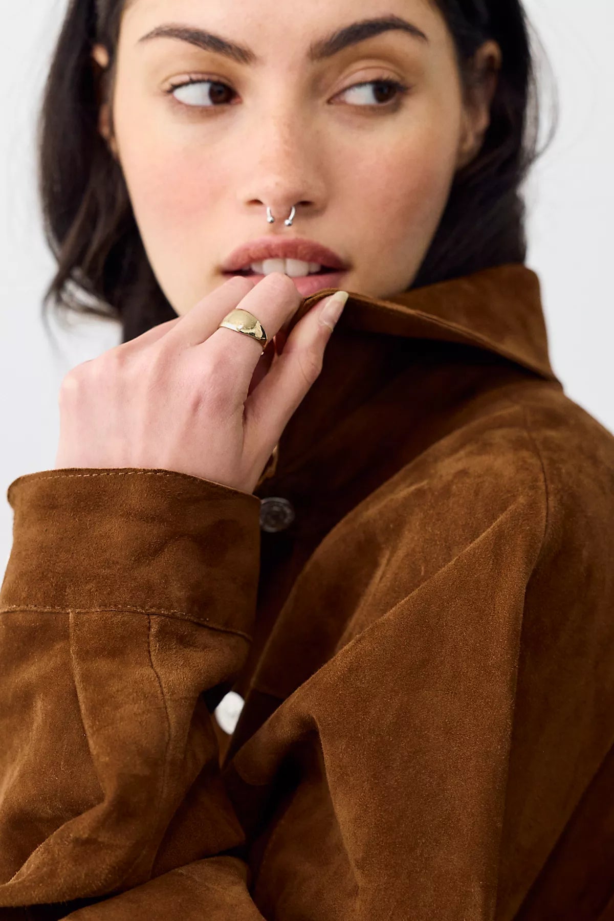 We The Free Starry Eyes Suede Jacket