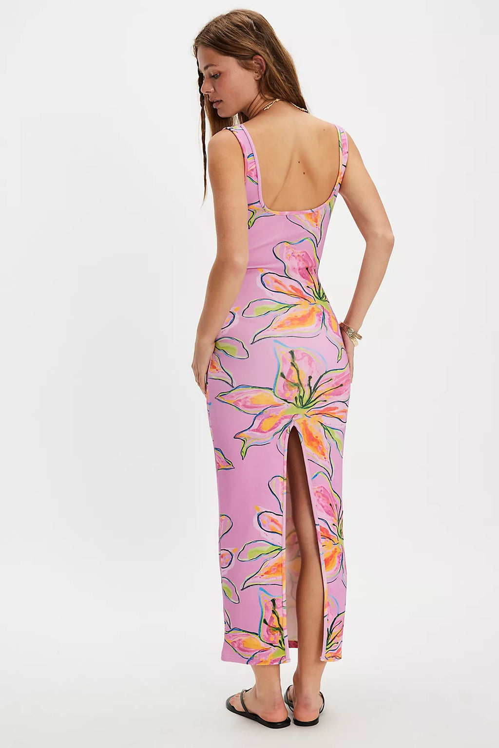 Summi Summi Scoop Neck Maxi Dress