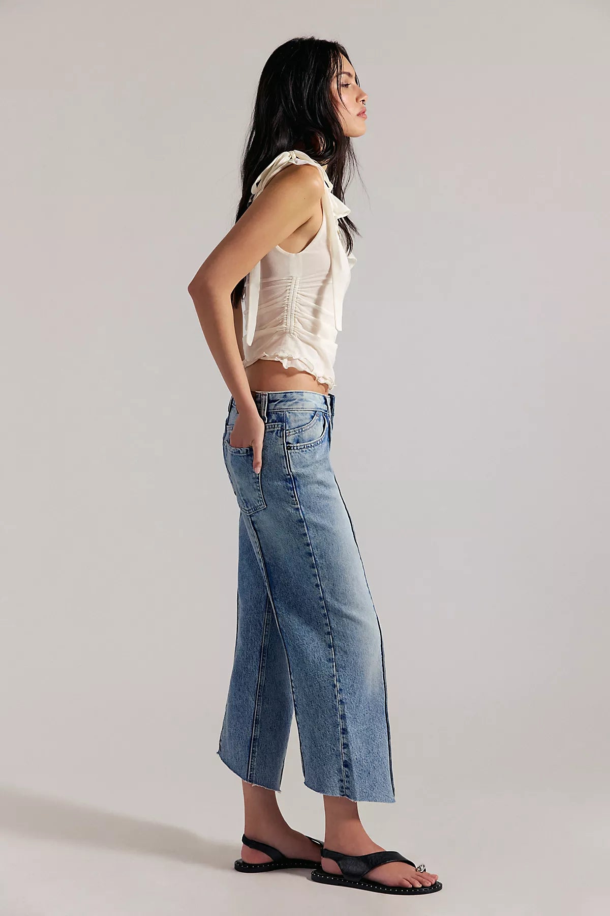 We The Free Jinx Low Rise Crop Jeans