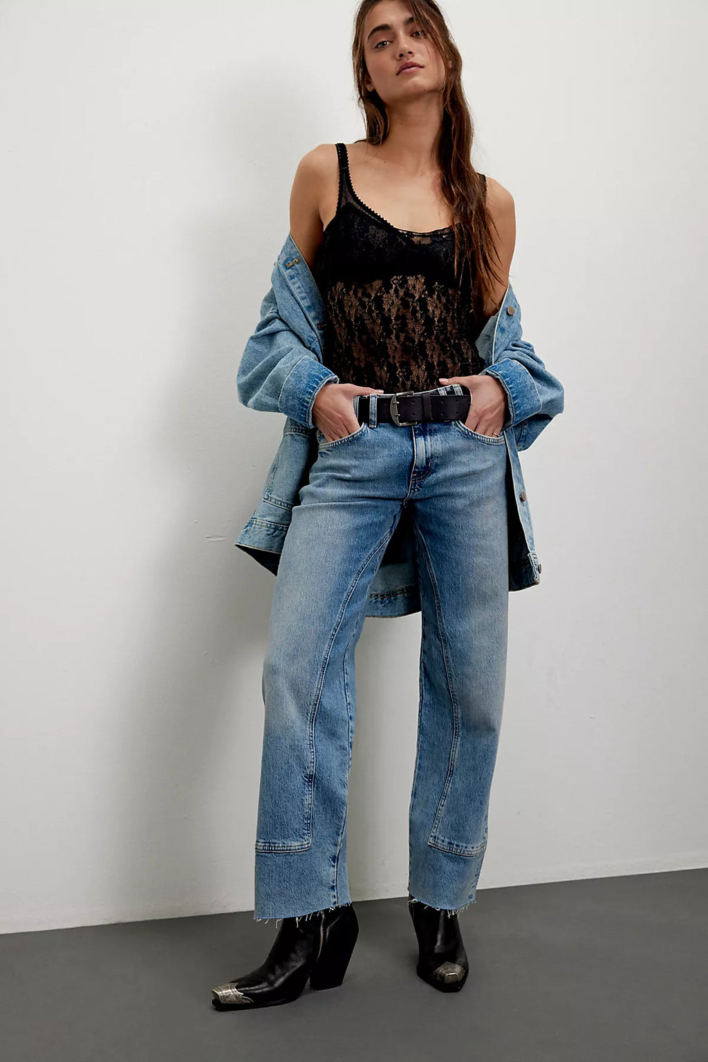 We The Free Risk Taker Mid-Rise Jeans