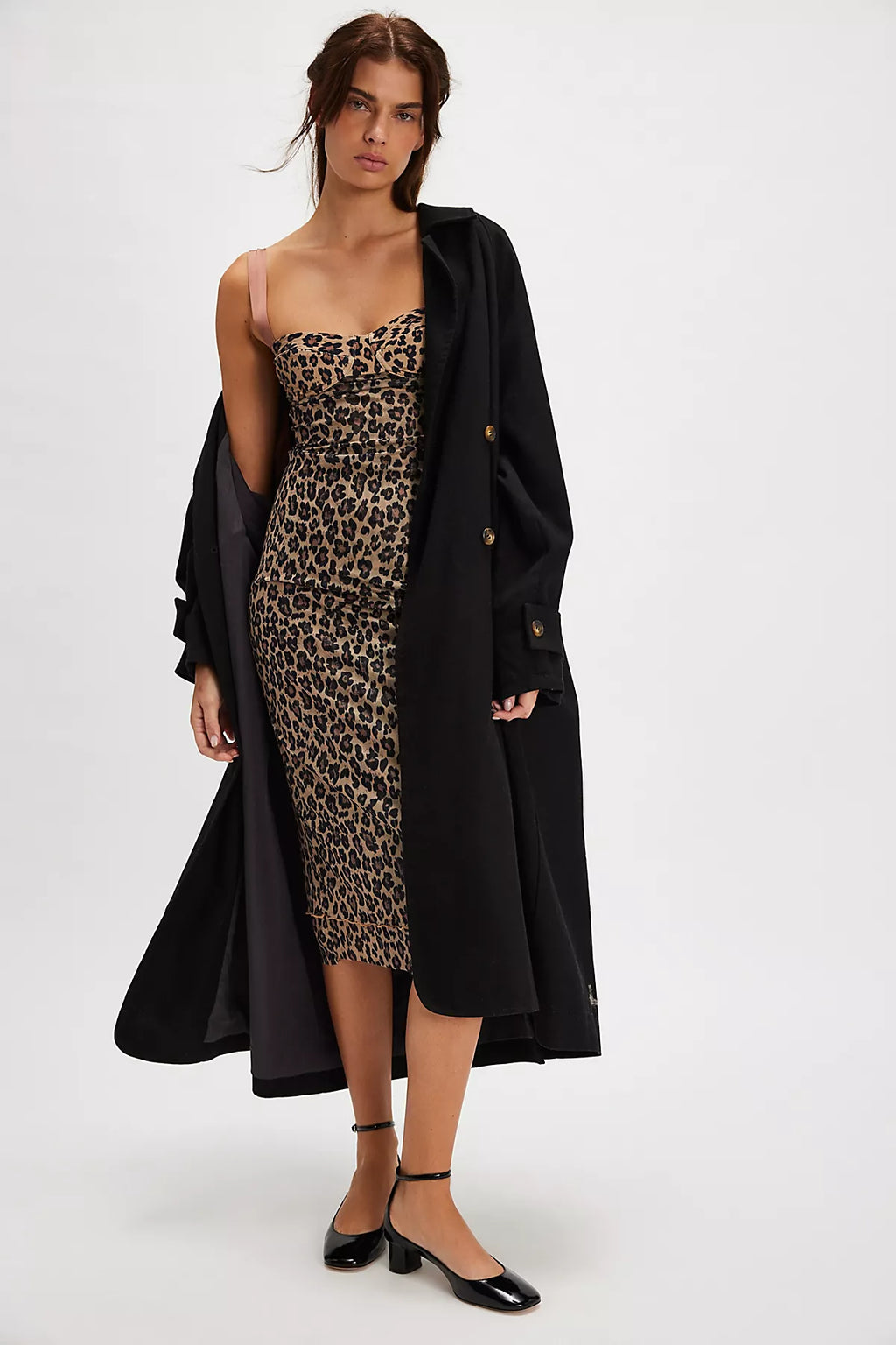Printed Got Glam Midi Slip Dress