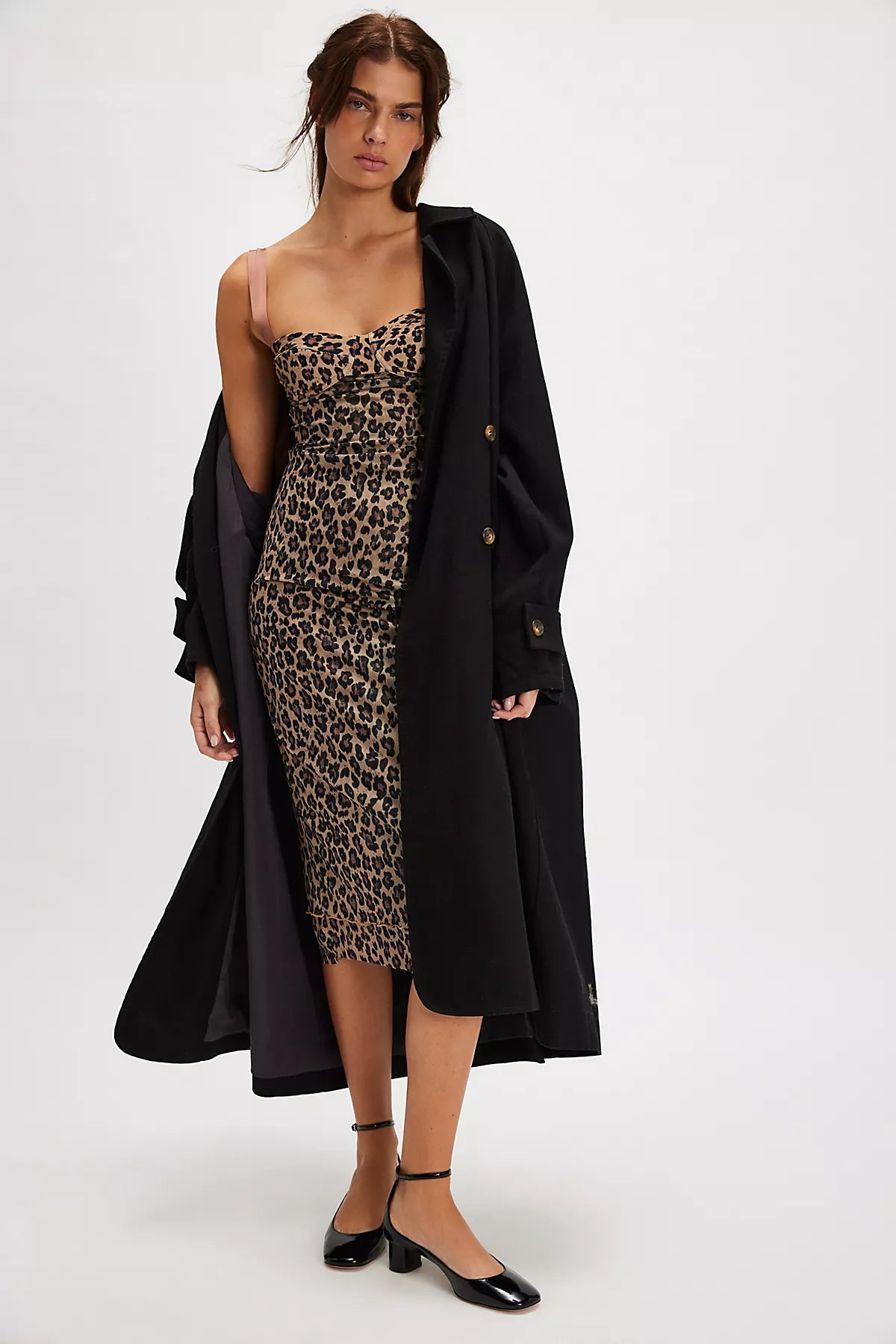 Printed Got Glam Midi Slip Dress