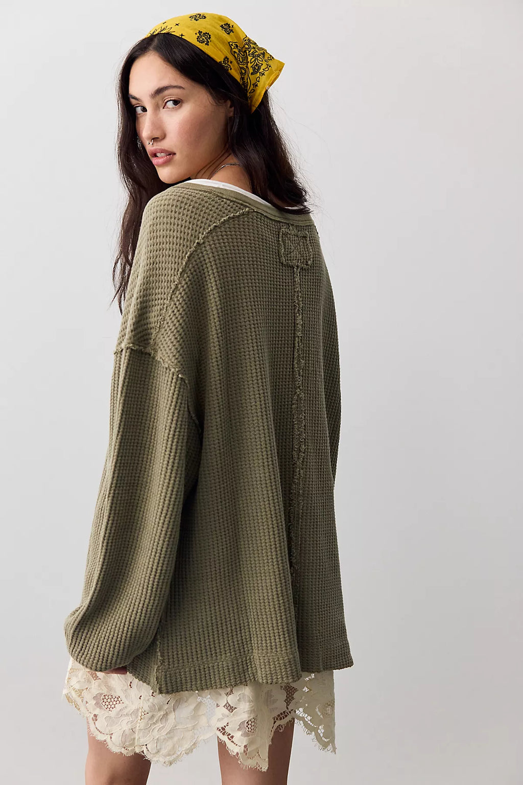 We The Free Montreal Oversized Thermal Henley