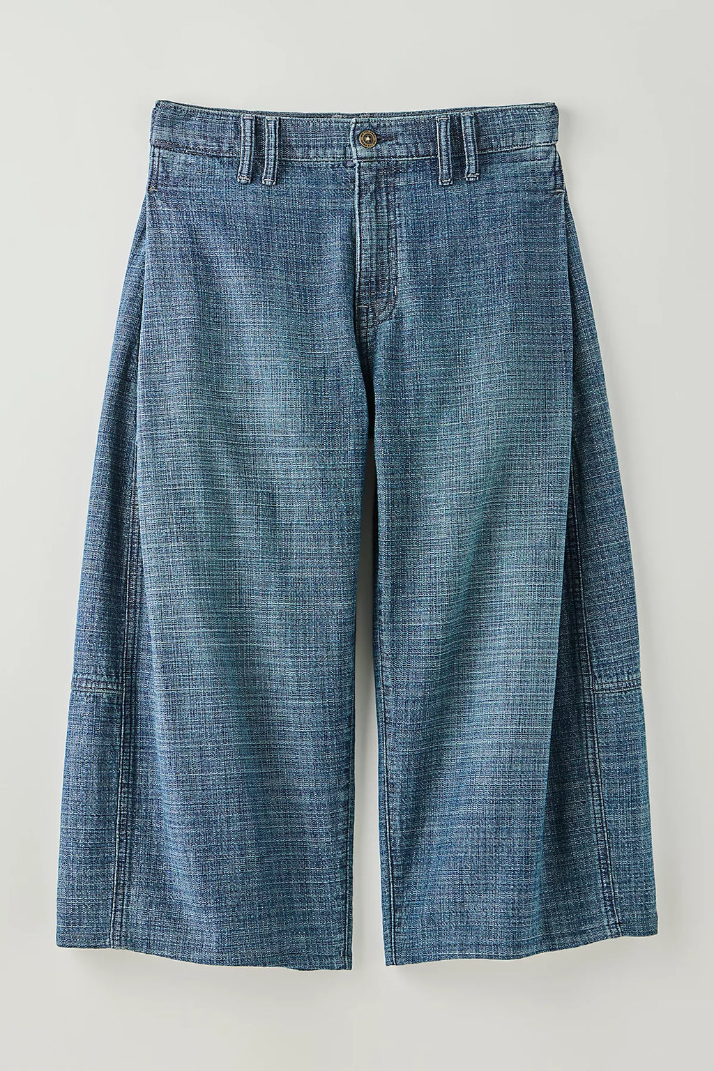 We The Free Free To Roam Cropped Wide-Leg Jeans