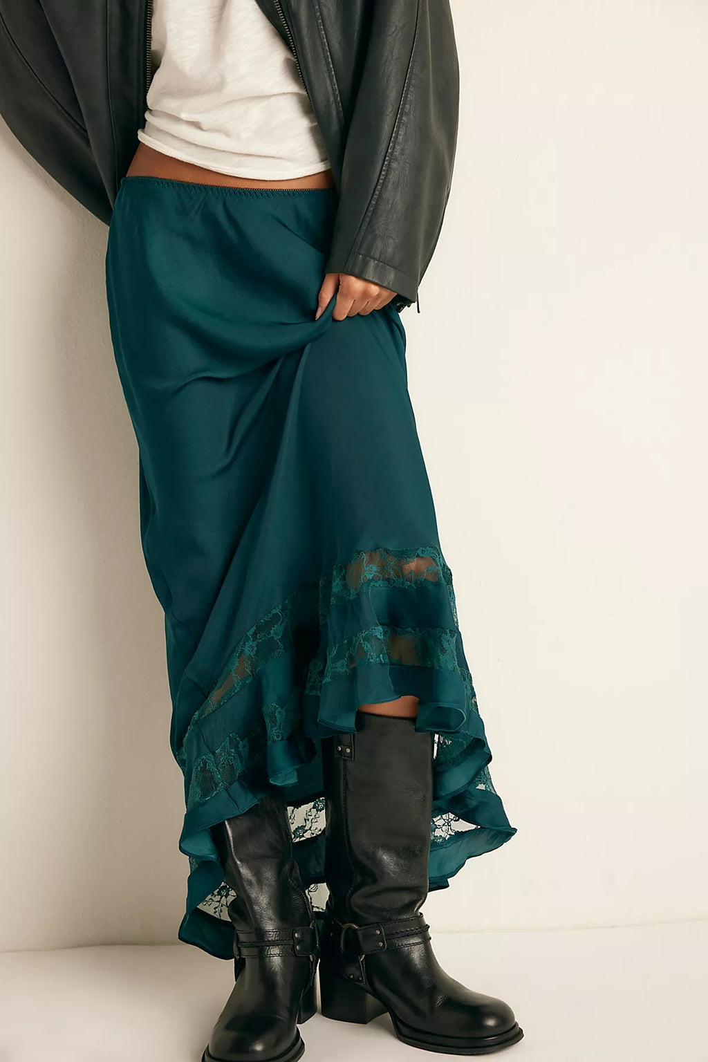 Long Lost Lover Maxi Slip Skirt
