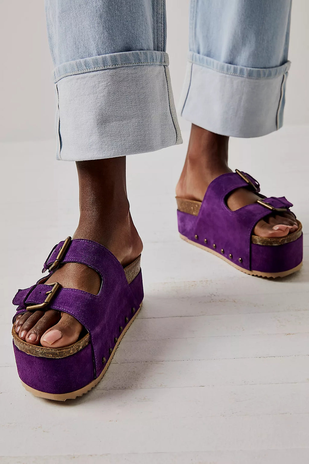 Rule Breaker Flatform Sandals