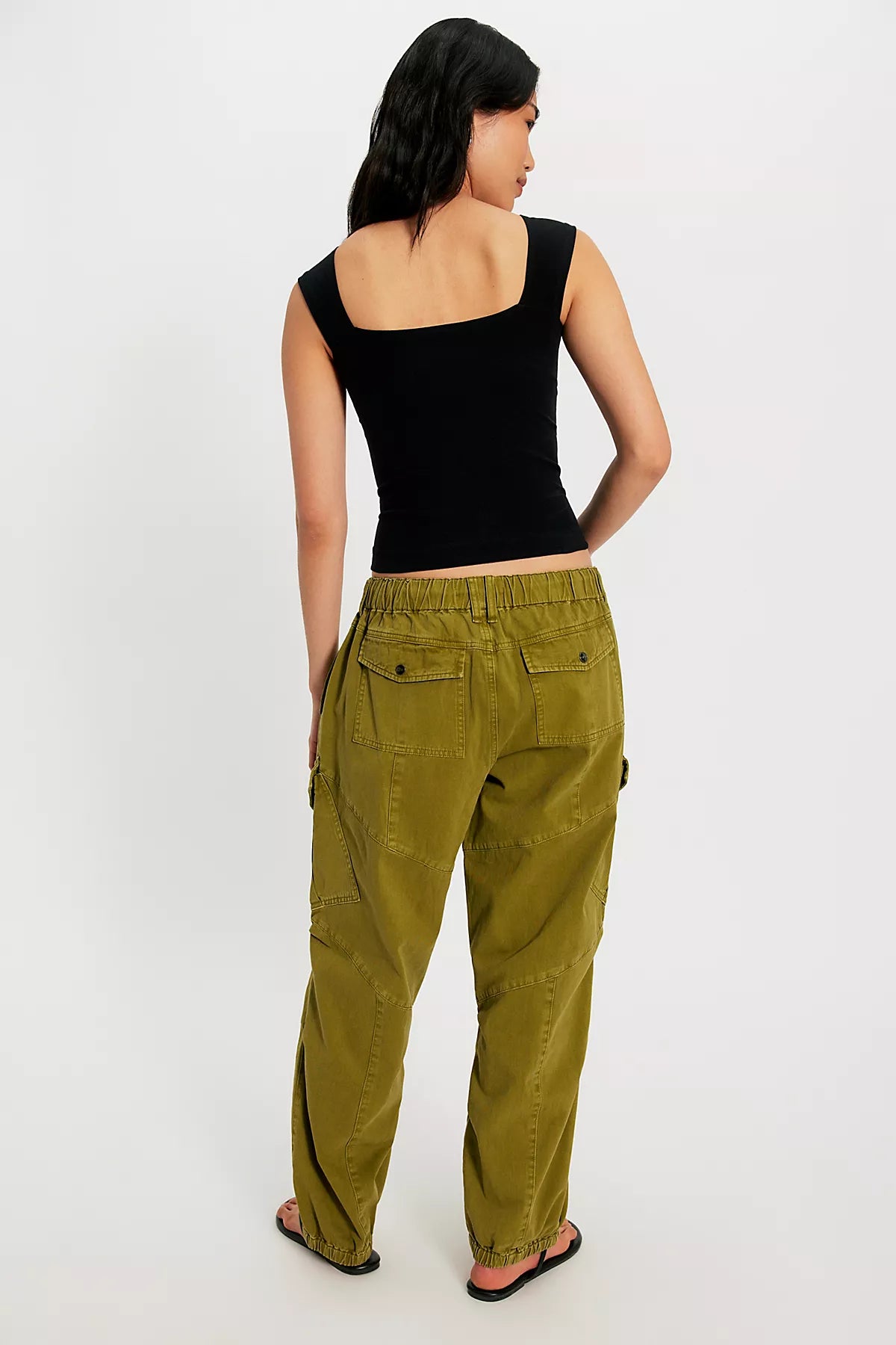 OneTeaspoon Drawstring Flight Jeans
