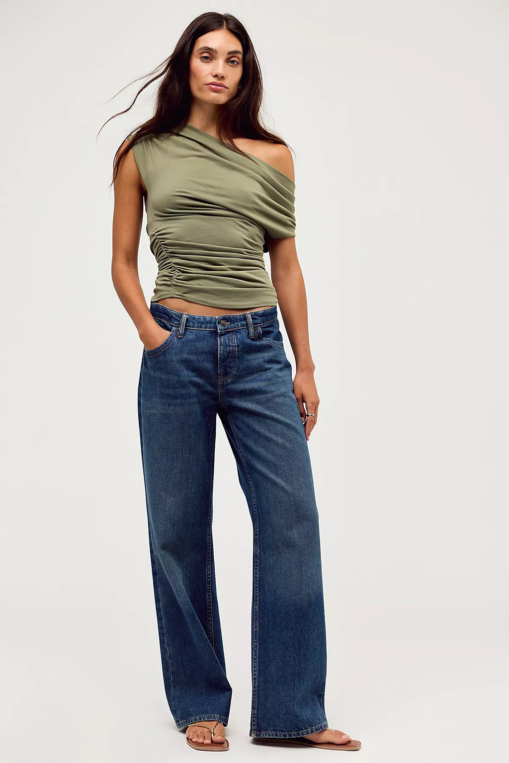 Modern Muse One-Shoulder Top