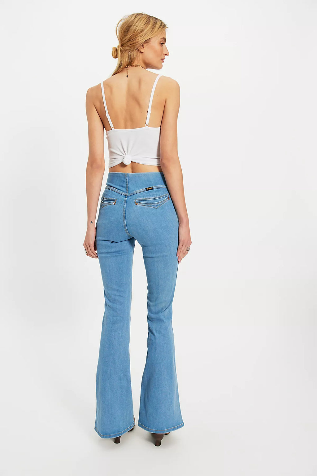 Wrangler X Lainey Wilson Pull-On Flare Jeans