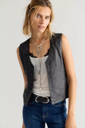Mauritius Elaria Leather Vest