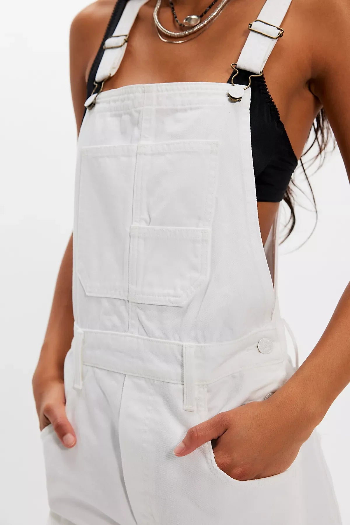 MOTHER The Half Pipe Bermuda Shortalls