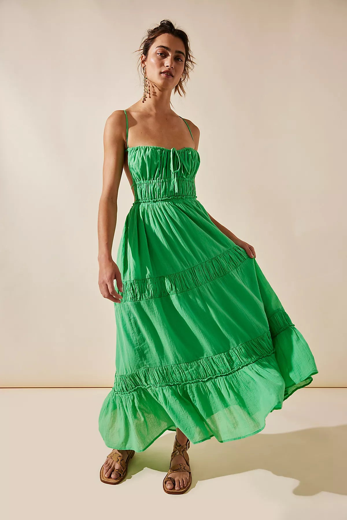 Taking Sides Maxi Dress