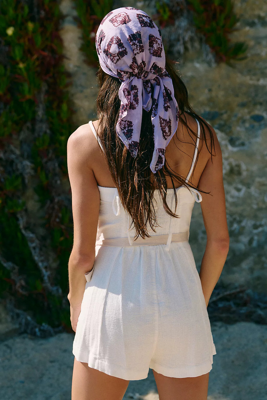 Summer Cotton Rib Romper