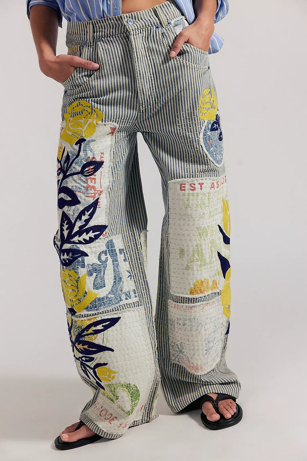 We The Free Lost And Found Boyfriend Jeans