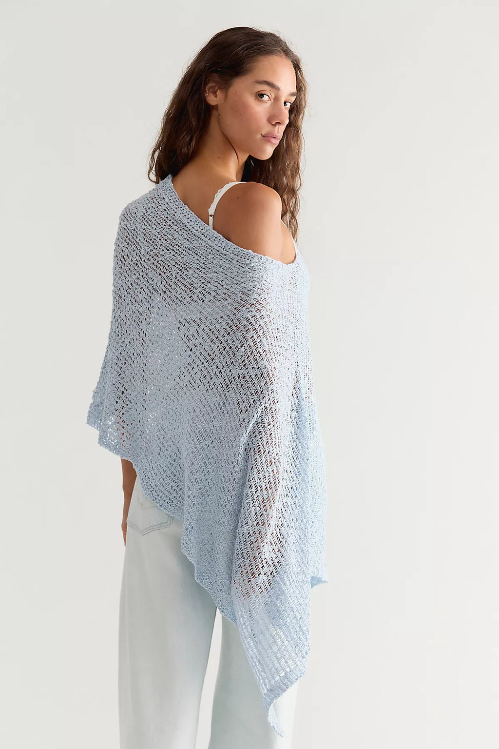 Jade Knit Poncho