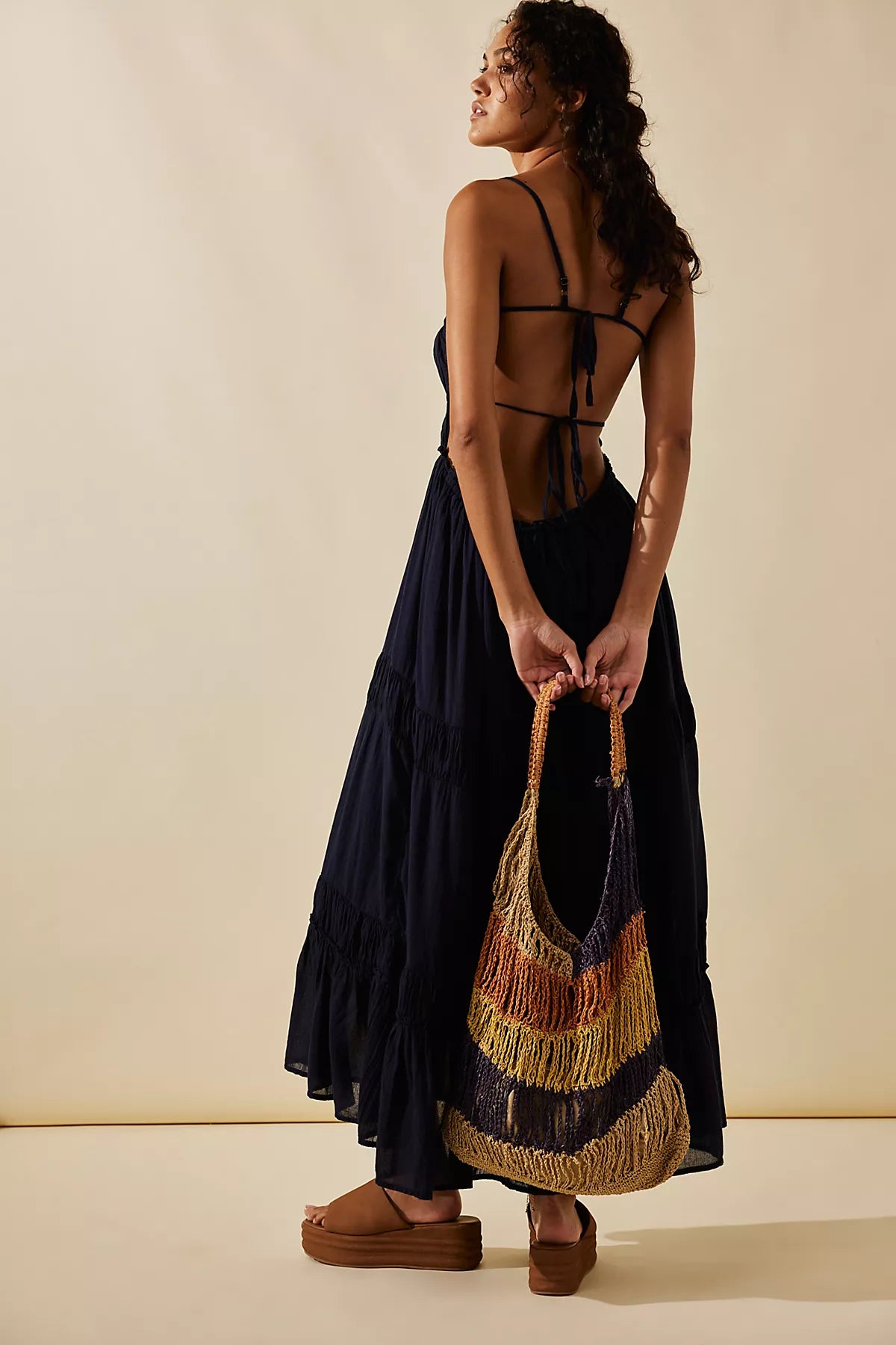 Taking Sides Maxi Dress